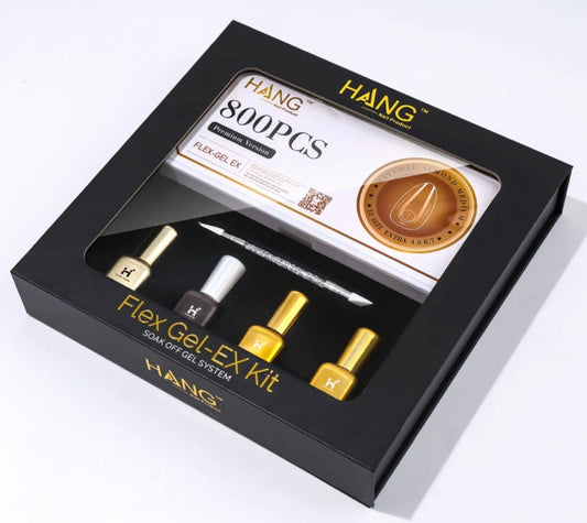 HANG PREMIUM GEL-X EXTENSION KIT – COMPLETE SYSTEM FOR STUNNING, LONG-LASTING NAILS