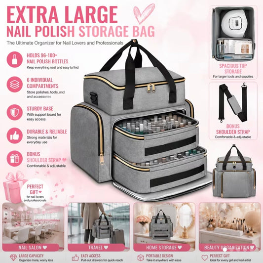Polish Storage Bag- Extra Large