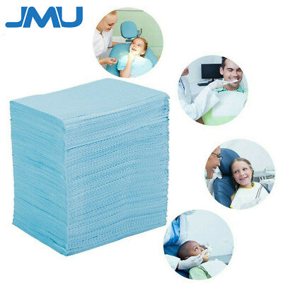 JMU Dental Patient Bibs Blue