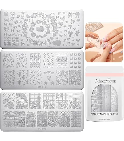 MelodySusie Nail Stamping Plates