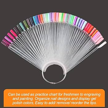 Nail Art Swatch Display Sticks
