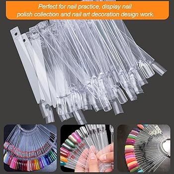 Nail Art Swatch Display Sticks