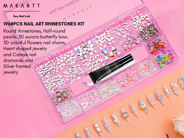 Nail Art Rhinestone Kit
