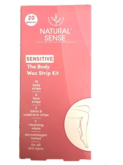 Natural Sense Sensitive Wax Strip Kit