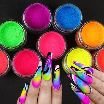 Neon Acrylic Powder Set