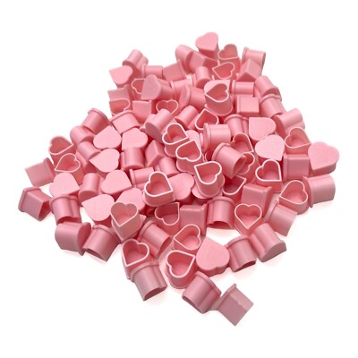 Pink Plastic Glue Cups