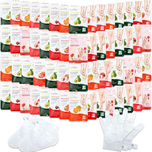 Sadoer Strawberry Foot Mask 35g Pair