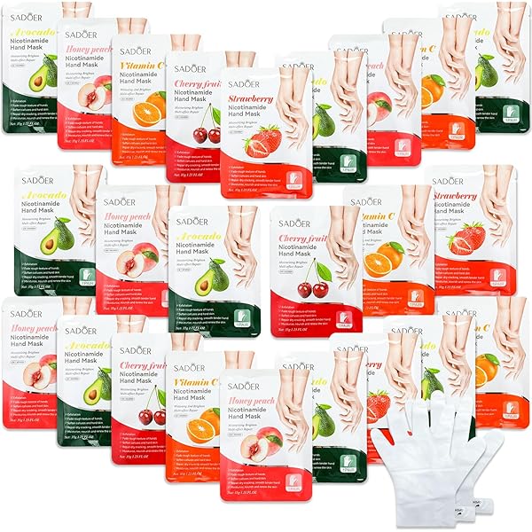 Sadoer Strawberry Foot Mask 35g Pair