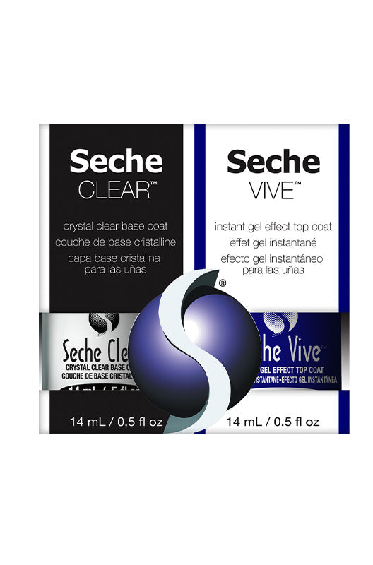 Seche Clear Base Coat Professional Kit, 2 Piece Set