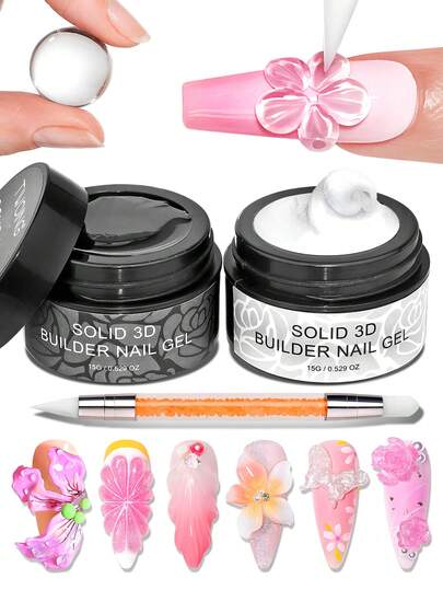 TWOING Solid 3D Sculpting Gel-  Clear