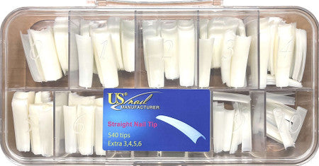 US Nail Straight Nail Tips