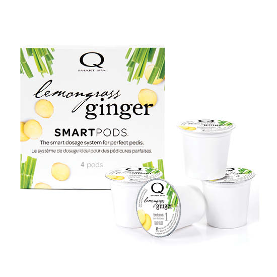 Qtica Smart Spa White Tea 4 Pod System Pack case of 24