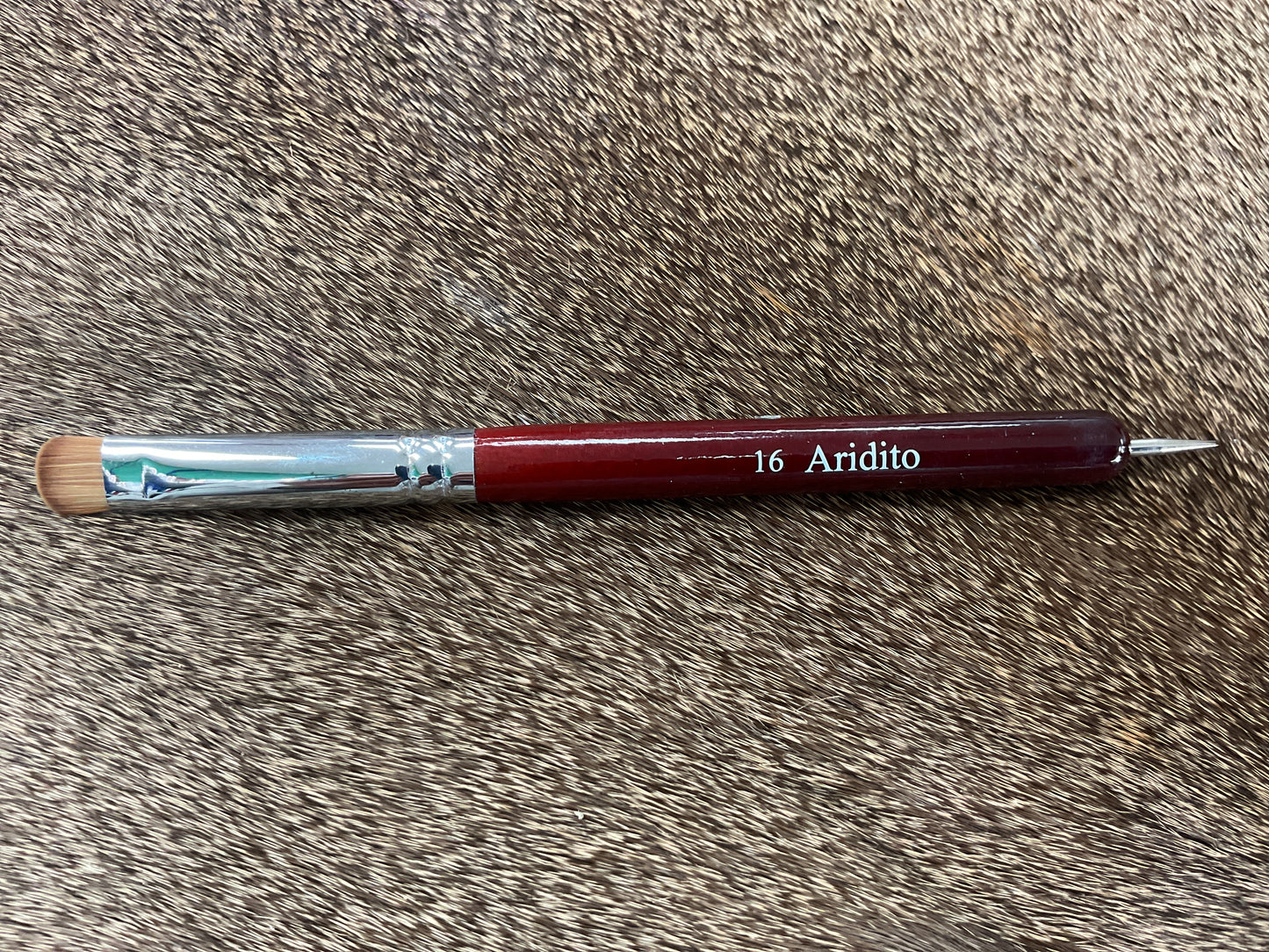 Aridito French Brush w/Dotting Tool - Size 16