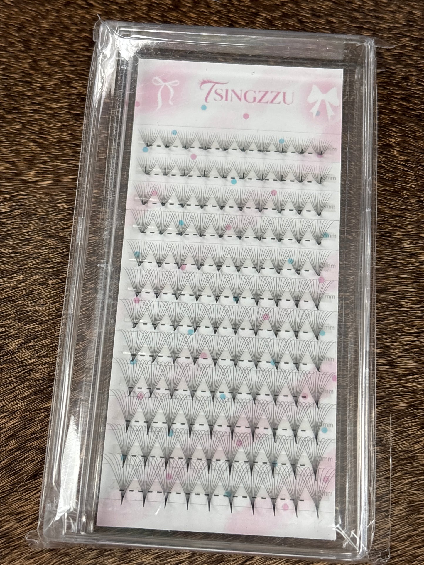TSINGZZU Eyelash Extensions- 10D 0.03D  Mix