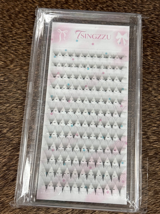 TSINGZZU Eyelash Extensions- 10D 0.03D  Mix
