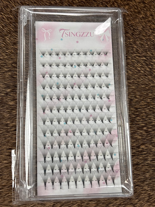 TSINGZZU Volume Eyelash Extensions- 10D  0.07D  Mix