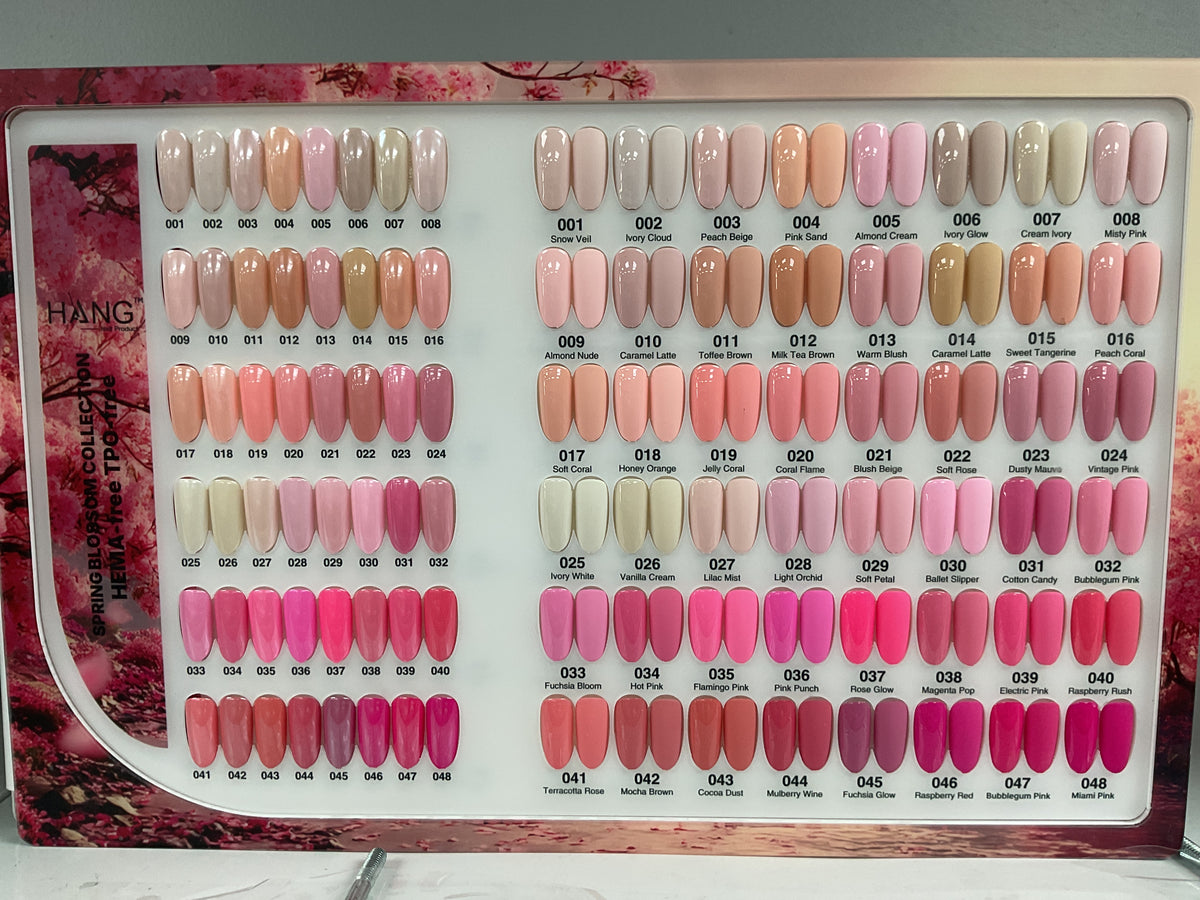 HANG Premium Spring Blossom Gel Polish 48 Bottle Collection