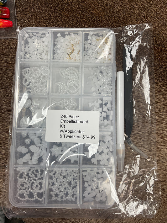 240 Piece Embellishment Kit