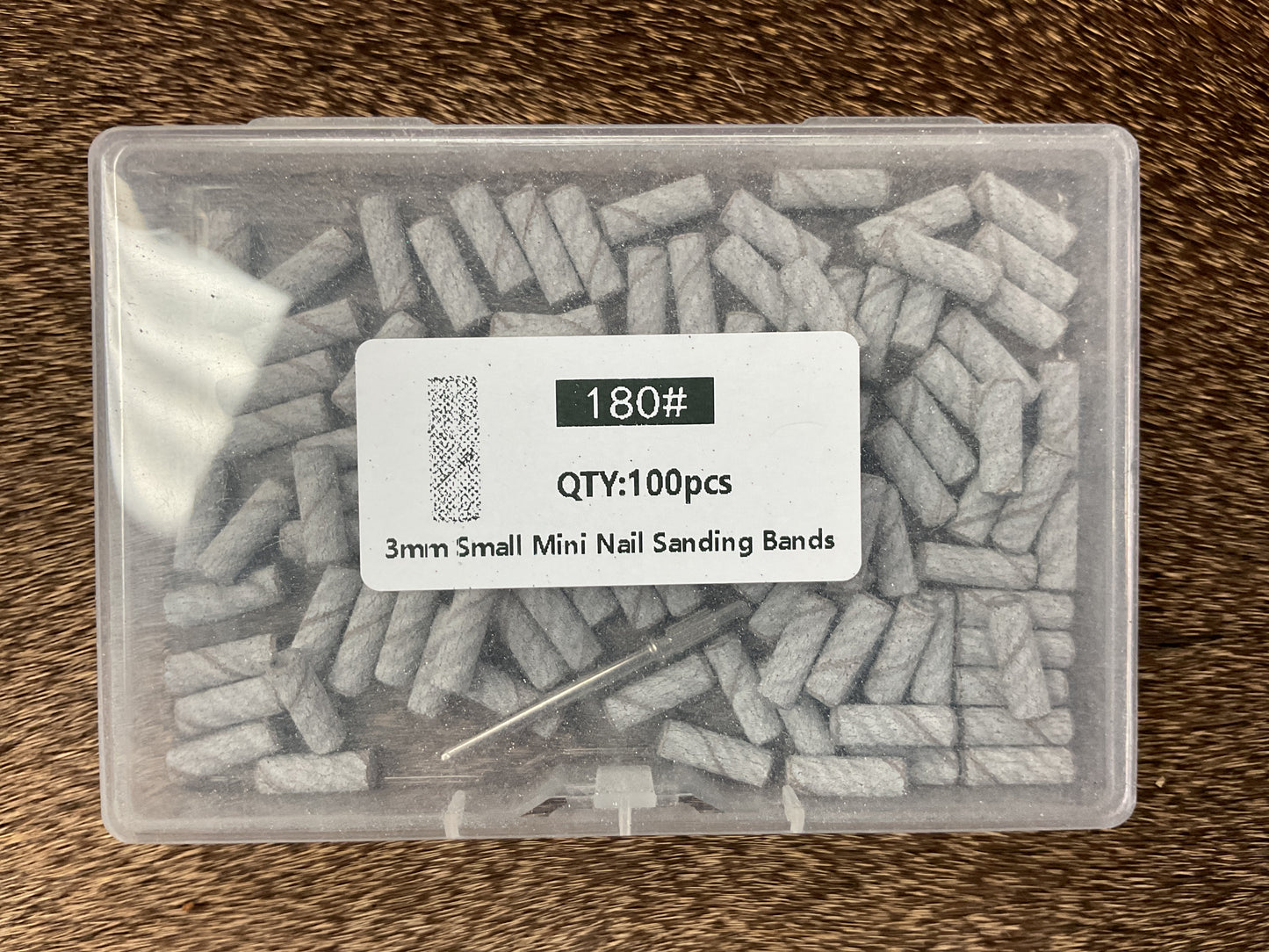 3mm Mini Nail Sanding Bands with Mandrel