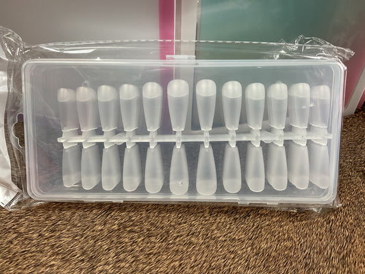 Clear False Nail Display Set