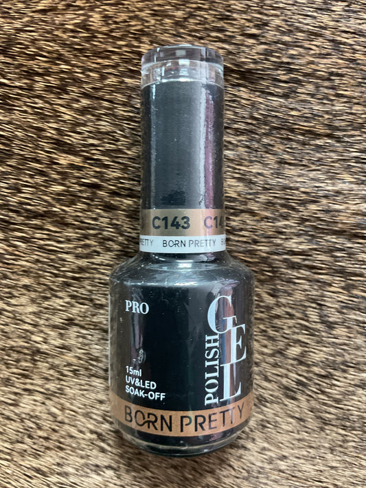 Born Pretty Gel Nail Polish- Jelly Wine Red