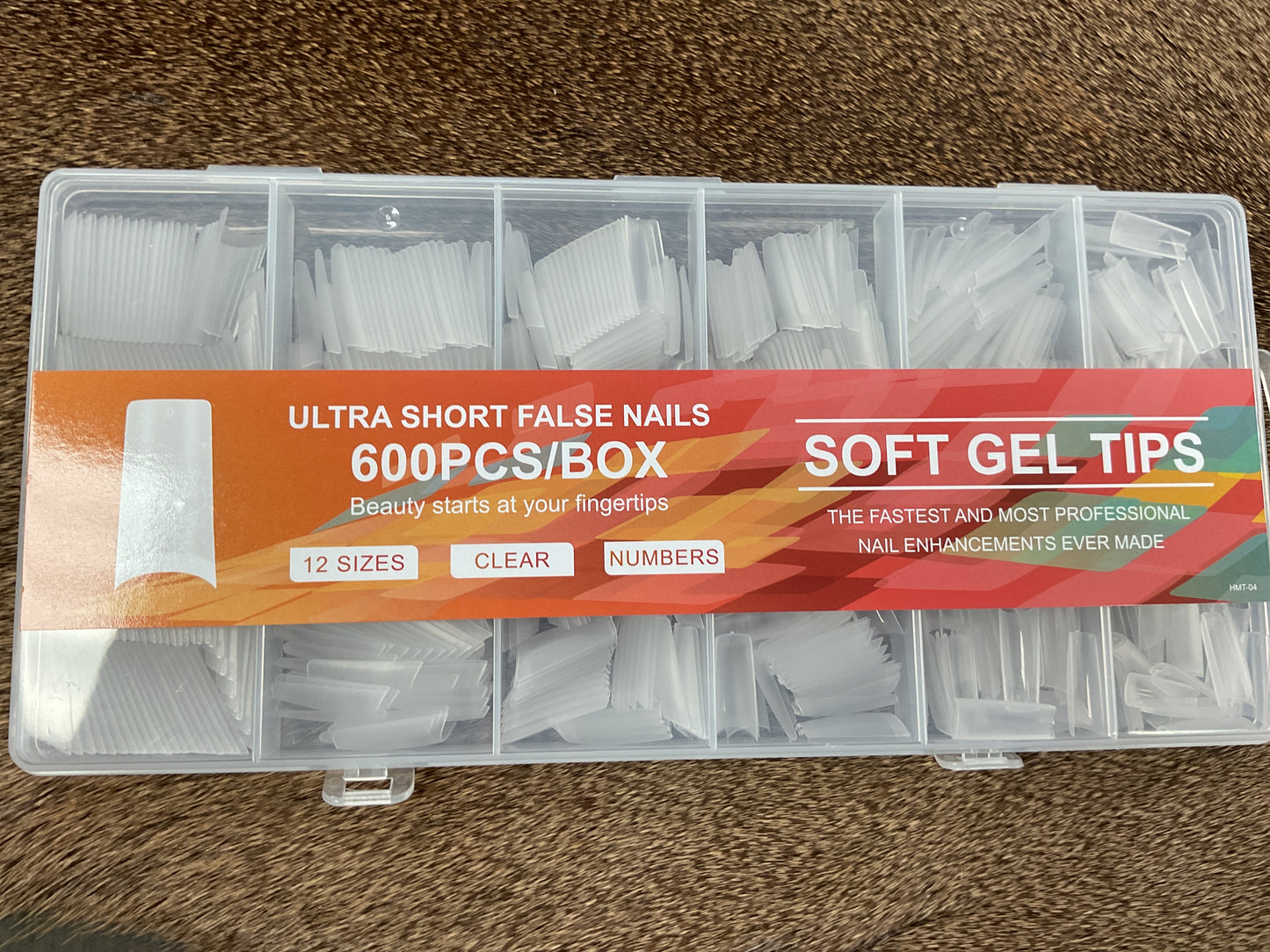 Square Half-Cover Soft Gel Nail Tips