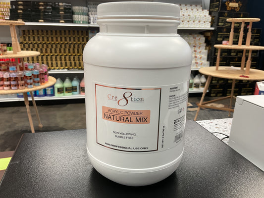 Cre8tion Acrylic Powder Natural Mix  88oz
