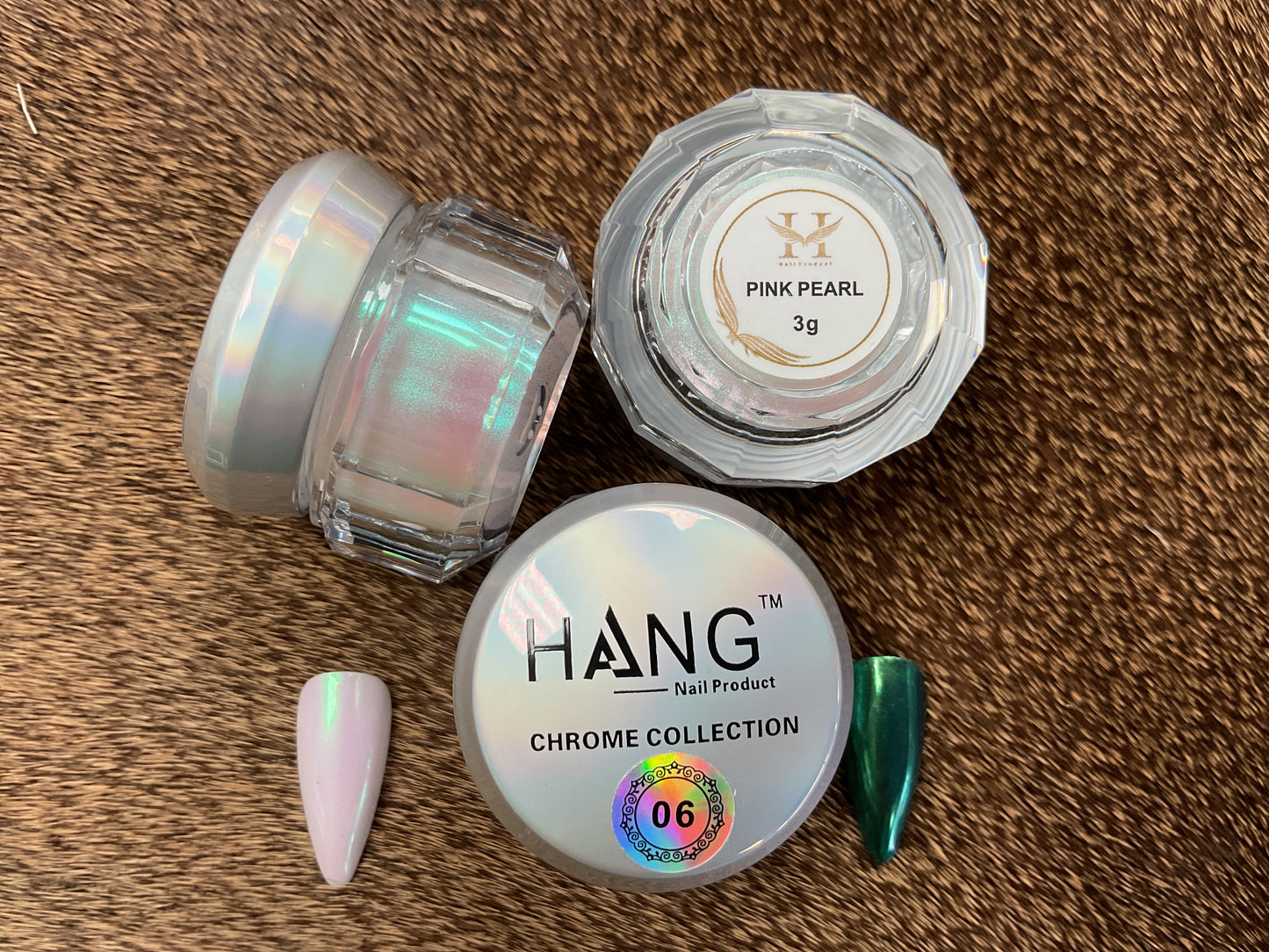 HANG Pink Pearl Chrome Powder #06 Pink Pearl