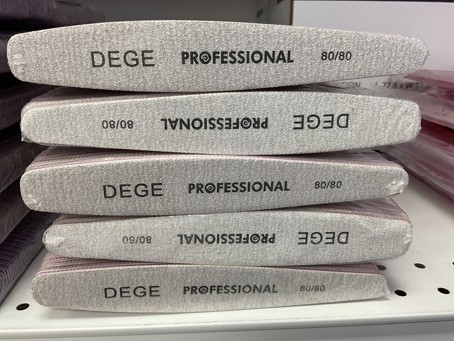 DEGE Professional Nail Files 80/80