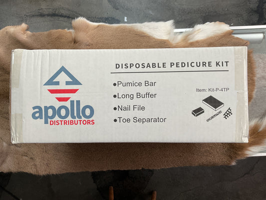 Apollo Disposable Pedicure Kit- case