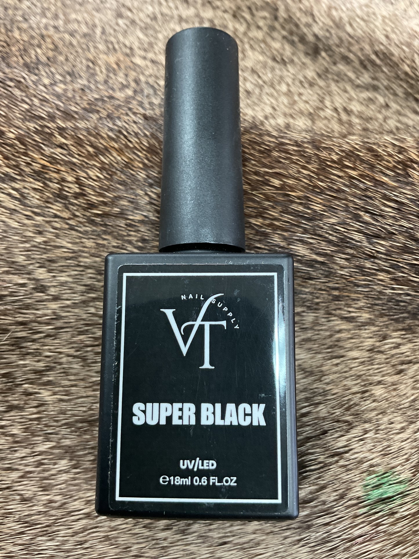 VT Nail Supply ‘Super Black’ Gel Polish- 18ml