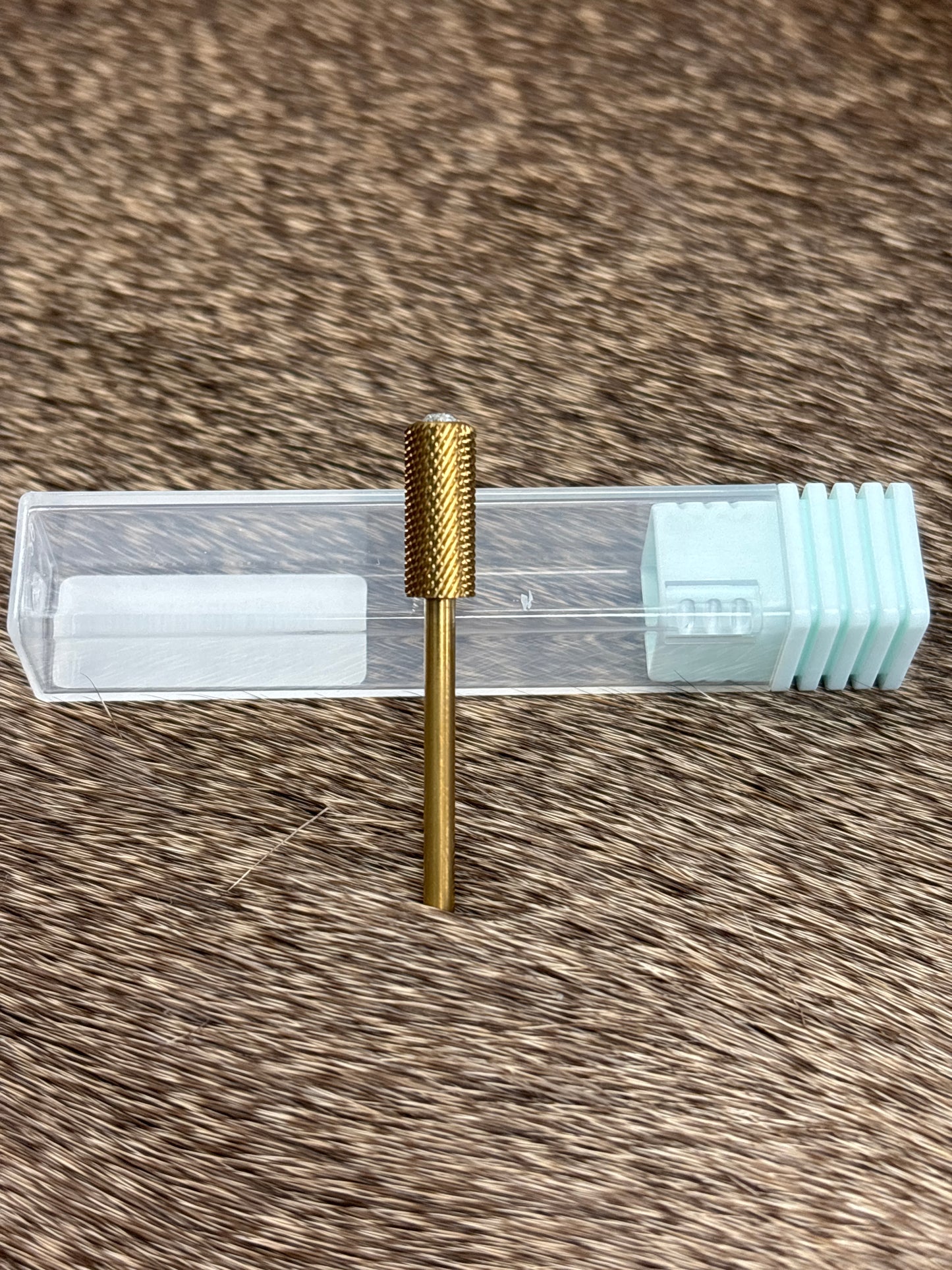 Gold Tungsten Carbide Nail Drill Safety Bit- Fine