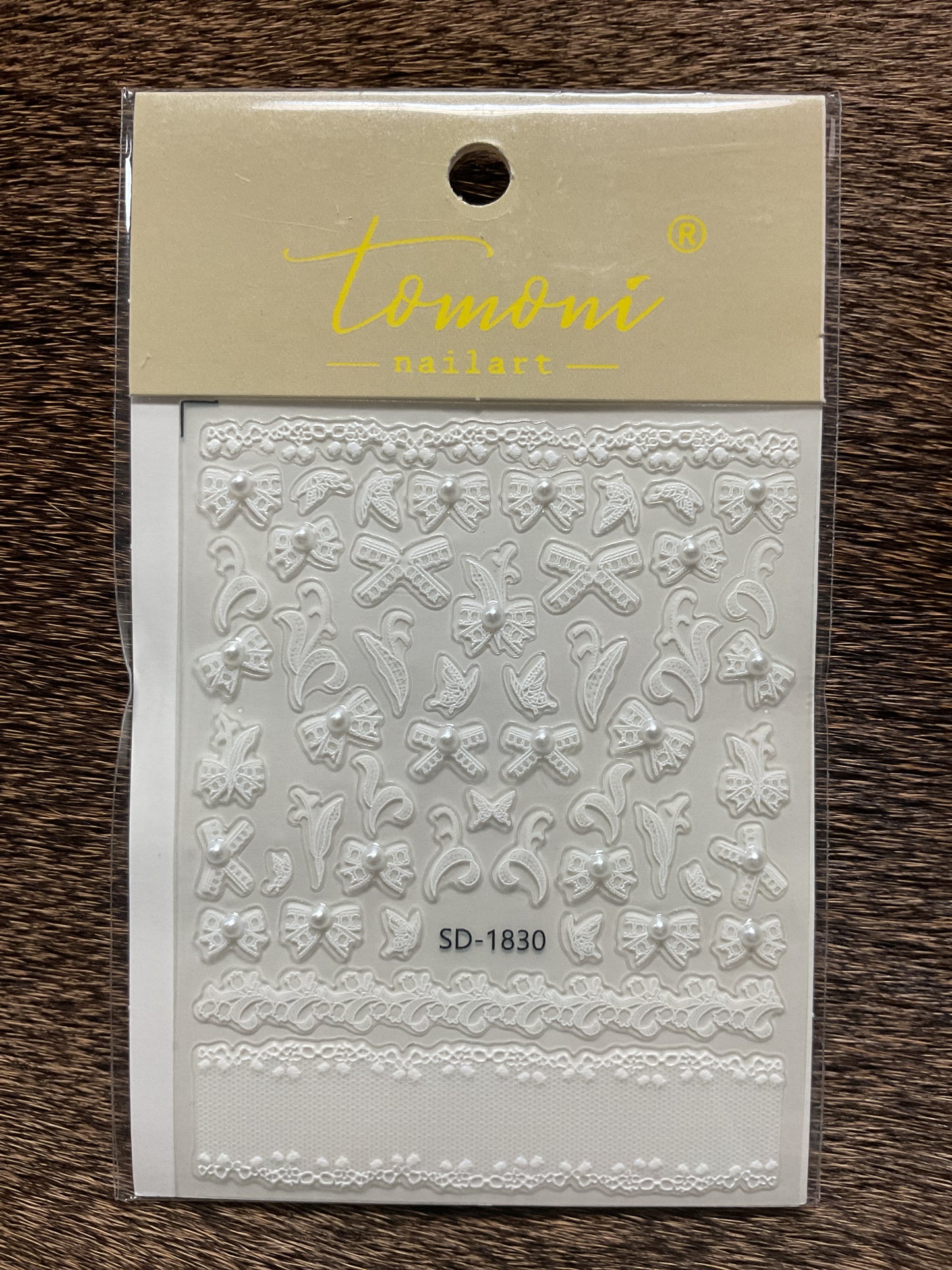 Tomoni Floral Nail Art Stickers