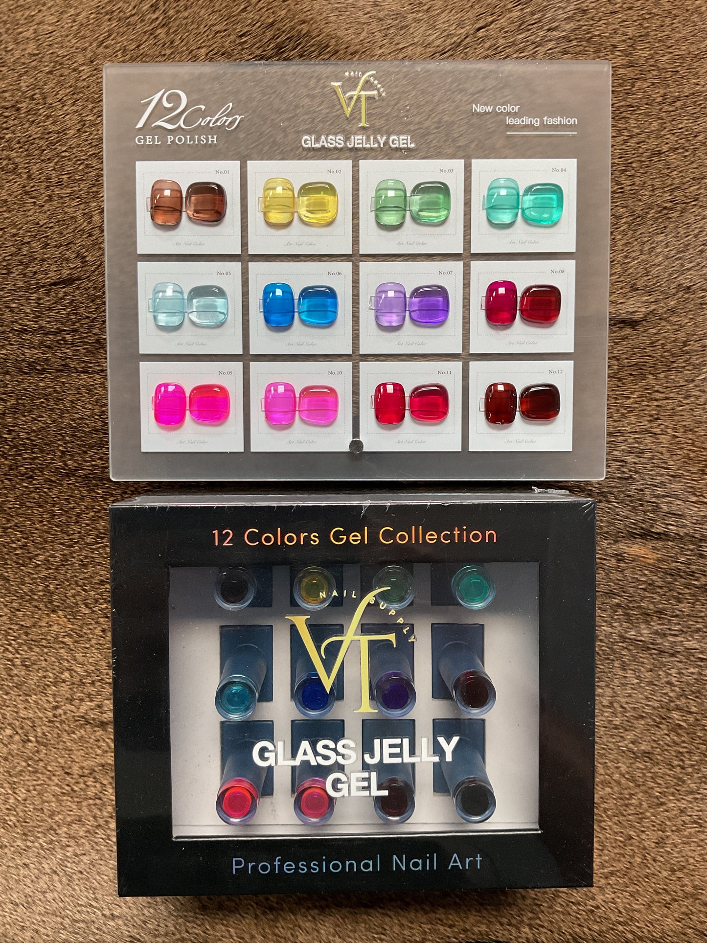 VF Glass Jelly Gel Polish Set