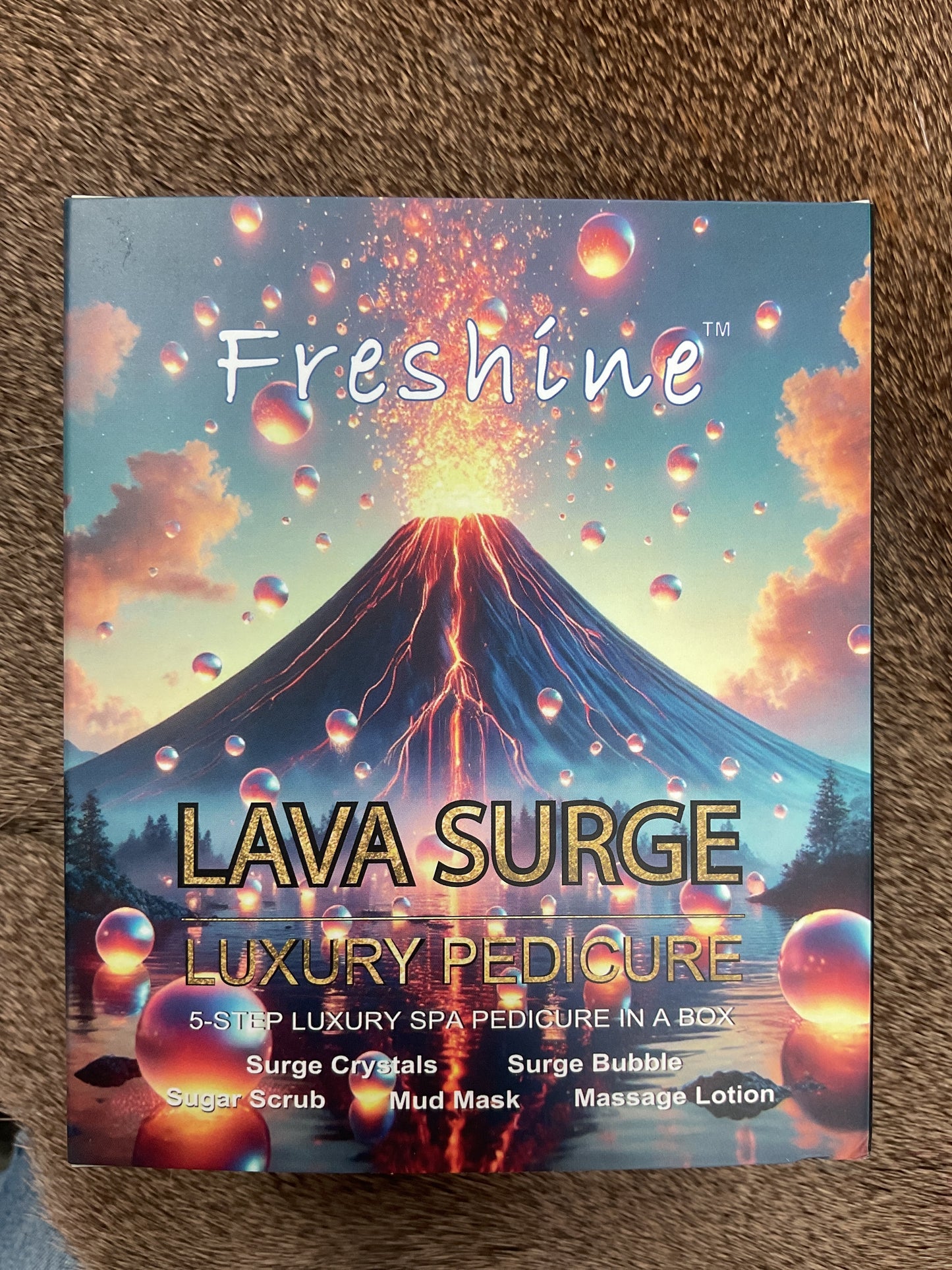 Freshine Lava Surge Pedicure Kit- Pearl