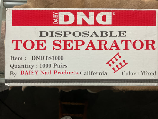 DND Disposable Toe Separators