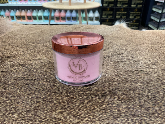 VT Acrylic Nail Powder.  Color: Watermelon.  4oz
