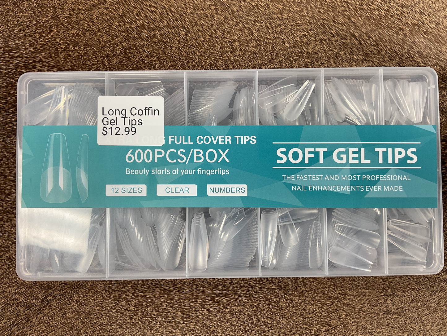 Long Coffin Soft Gel Tips