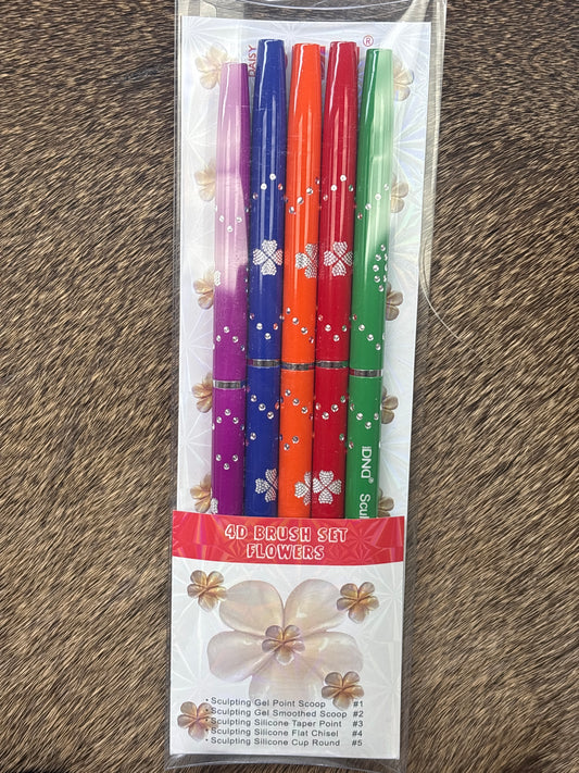 DND -4D Flower Sculpting Brush Set