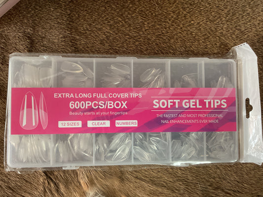 Extra Long Soft Gel Nail Tips