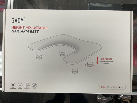 GAOY Adjustable Nail Arm Rest