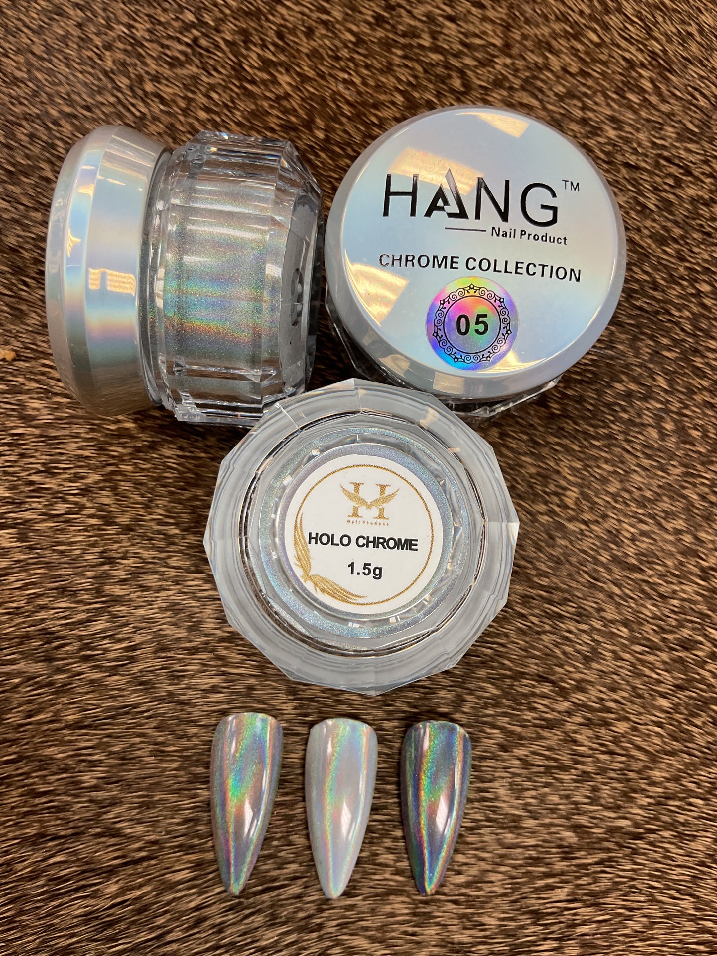 HANG #05 Holo Chrome Nail Powder