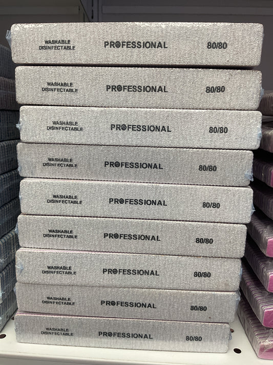 Professional Washable Nail Files 80/80