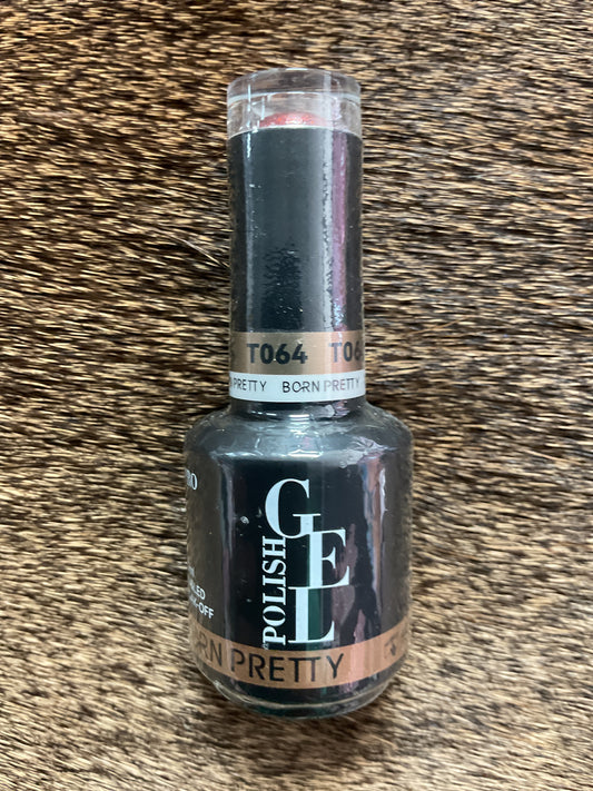 Born Pretty Black Gel Polish T064- Red Cat Magnetic