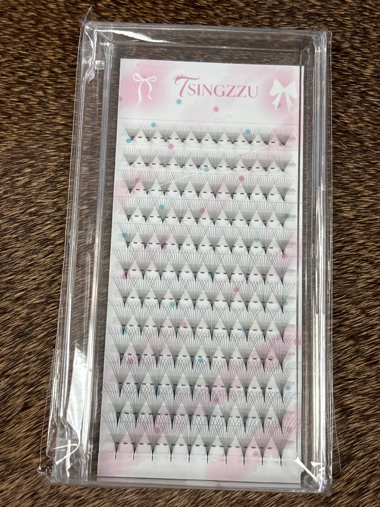 Tsingzzu Eyelash Extensions- Mix 10D  0.03C