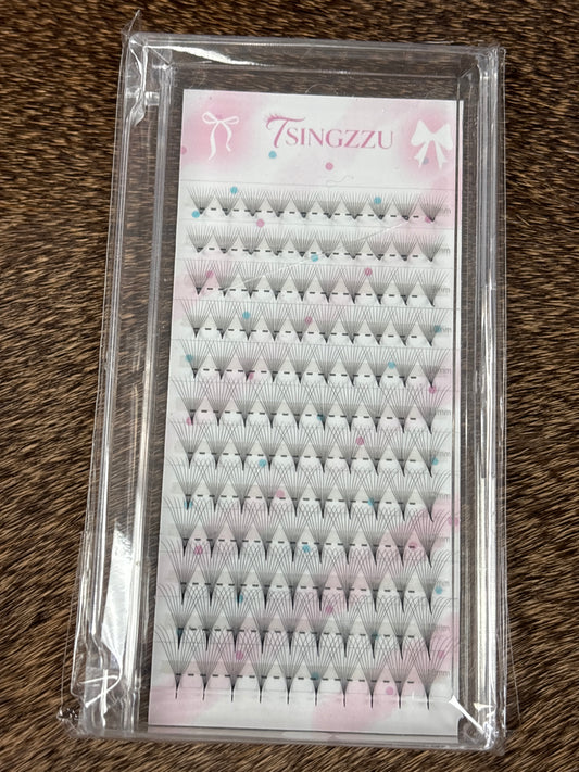 Tsingzzu Eyelash Extensions- Mix 10D  0.03C