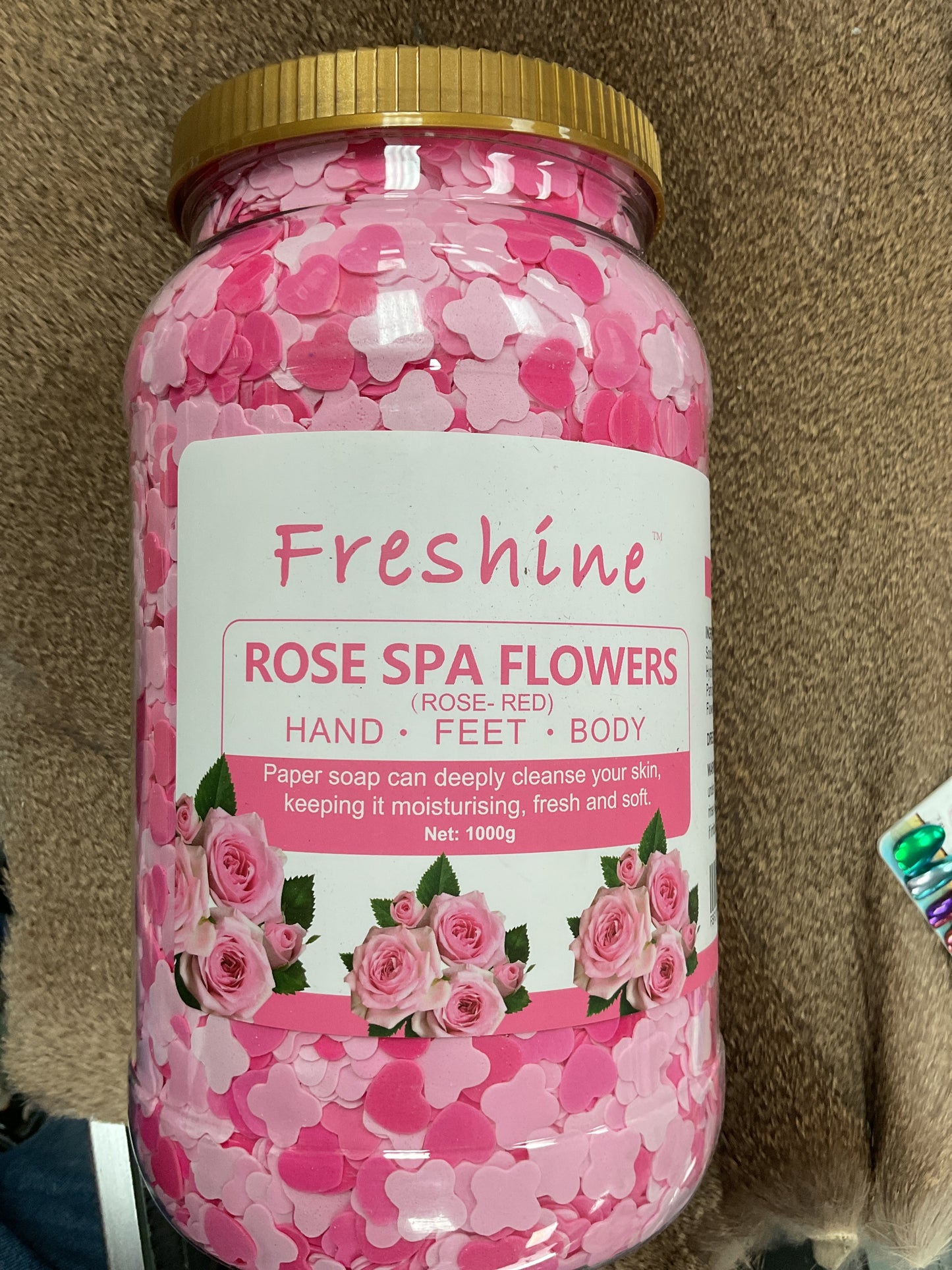 Freshine Spa Soap Flowers- Rose