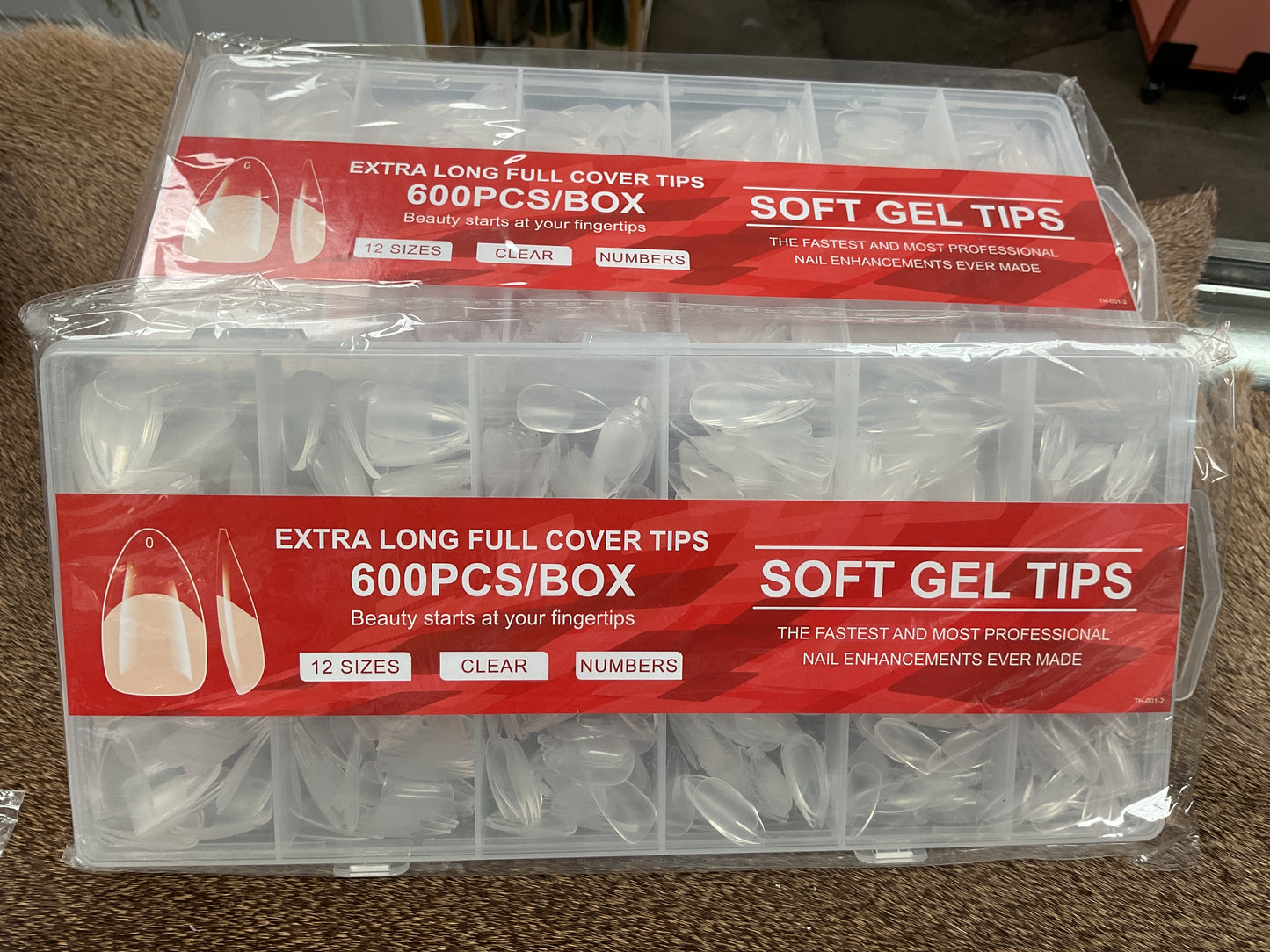 Medium Almond Soft Gel Nail Tips