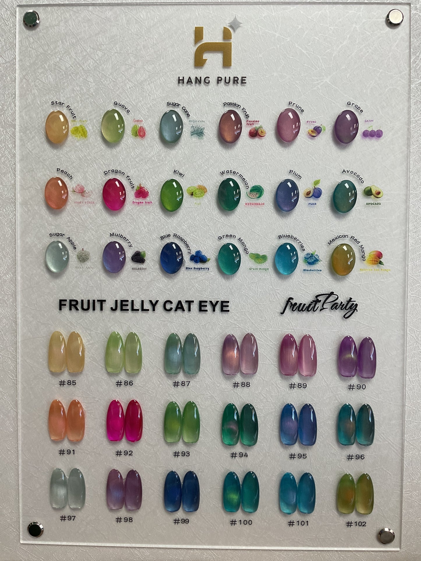 Hang Pure Fruit Jelly Cat Eye Nail Gel (18ml Bottle)