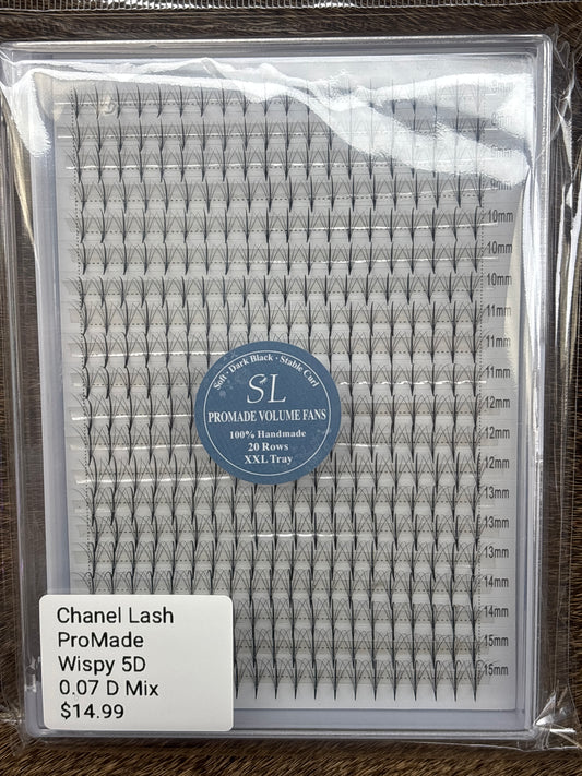 Chanel Lash ProMade Wispy 5D 0.07 D Mix